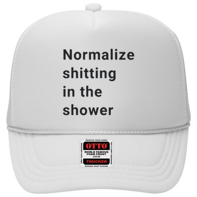 Normalize Shitting In The Shower Dank Meme Trucker Hat