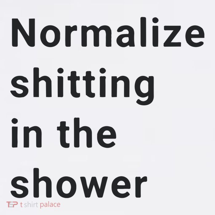 Normalize Shitting In The Shower Dank Meme Tank Top