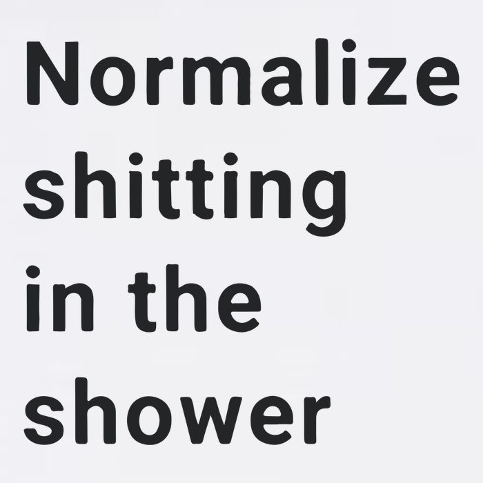 Normalize Shitting In The Shower Dank Meme Wool Snapback Cap
