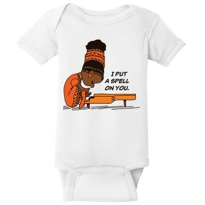 Nina Simone I Put A Spell On You Baby Bodysuit