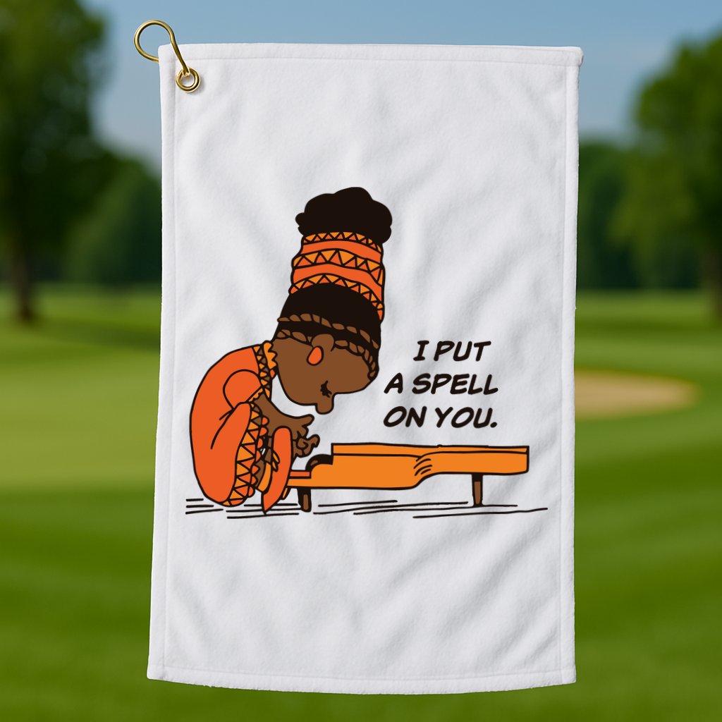 Nina Simone I Put A Spell On You Golf Towel
