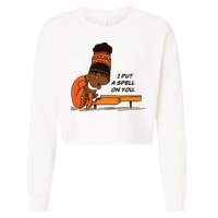 Nina Simone I Put A Spell On You Cropped Pullover Crew