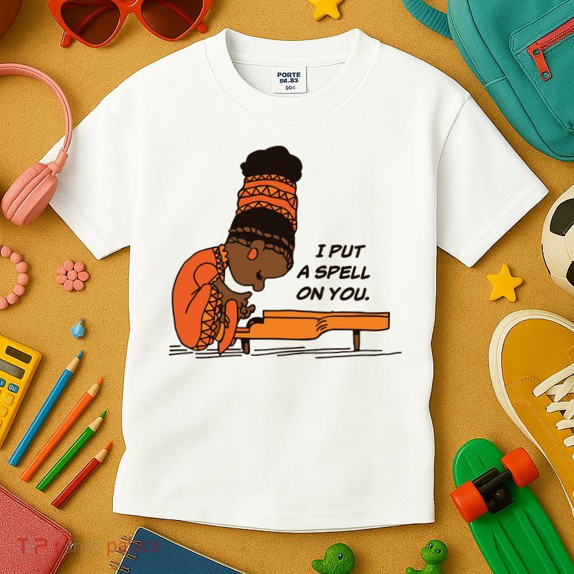 Nina Simone I Put A Spell On You Kids T-Shirt