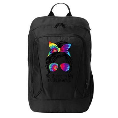 No Shame In My Sober Game Na Narcotics Anonymous Gift City Backpack
