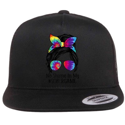 No Shame In My Sober Game Na Narcotics Anonymous Gift Flatbill Hat