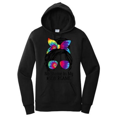 No Shame In My Sober Game Na Narcotics Anonymous Gift Women's Pullover Hoodie