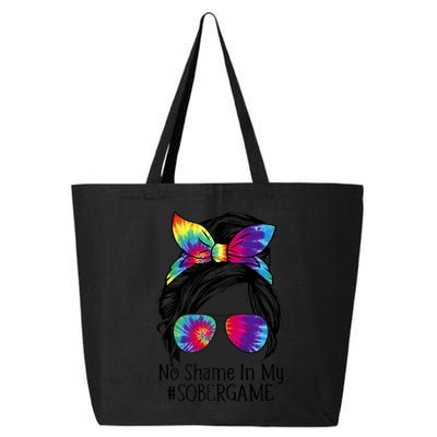 No Shame In My Sober Game Na Narcotics Anonymous Gift 25L Jumbo Tote