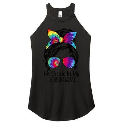 No Shame In My Sober Game Na Narcotics Anonymous Gift Women's Perfect Tri Rocker Tank