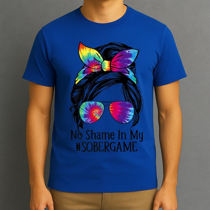 No Shame In My Sober Game Na Narcotics Anonymous Gift T-Shirt
