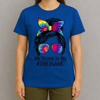 No Shame In My Sober Game Na Narcotics Anonymous Gift T-Shirt