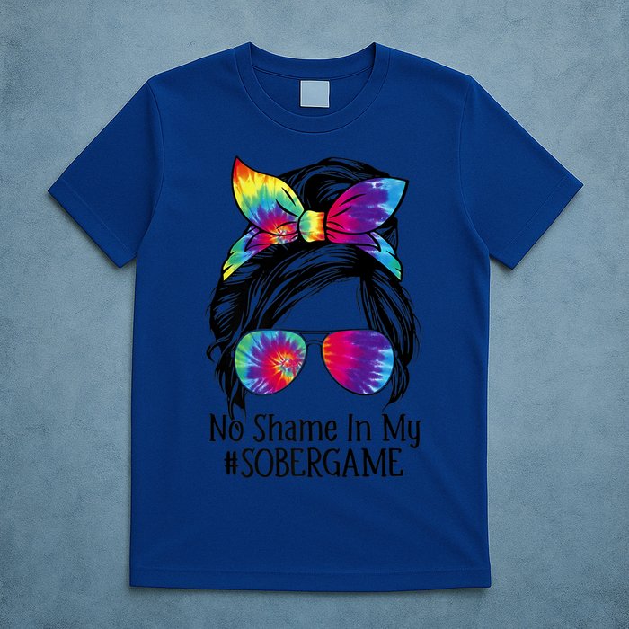 No Shame In My Sober Game Na Narcotics Anonymous Gift T-Shirt