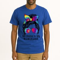 No Shame In My Sober Game Na Narcotics Anonymous Gift Tall T-Shirt