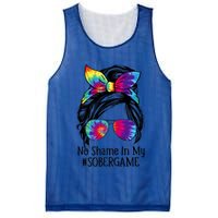 No Shame In My Sober Game Na Narcotics Anonymous Gift Mesh Reversible Basketball Jersey Tank