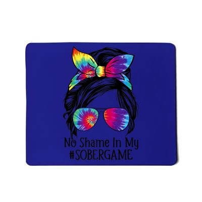 No Shame In My Sober Game Na Narcotics Anonymous Gift Mousepad