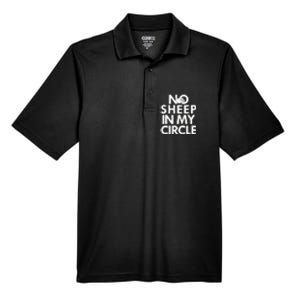 No Sheep In My Circle Men's Origin Performance Pique Polo