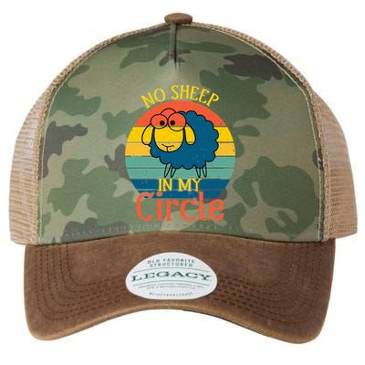 No Sheep In My Circle Legacy Tie Dye Trucker Hat