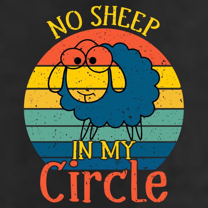No Sheep In My Circle Cool Comfort Performance Bucket Hat
