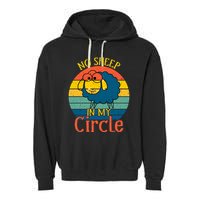 No Sheep In My Circle Garment-Dyed Fleece Hoodie