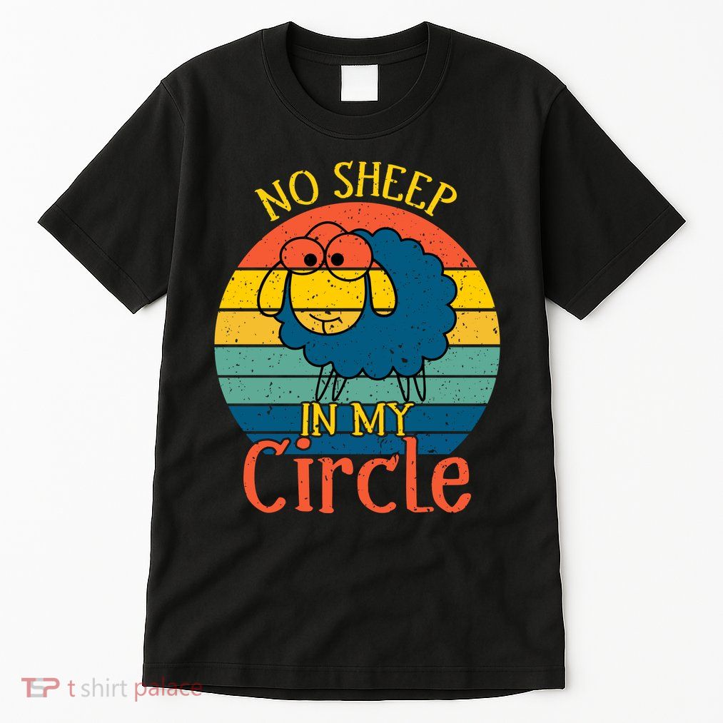 No Sheep In My Circle Tall T-Shirt