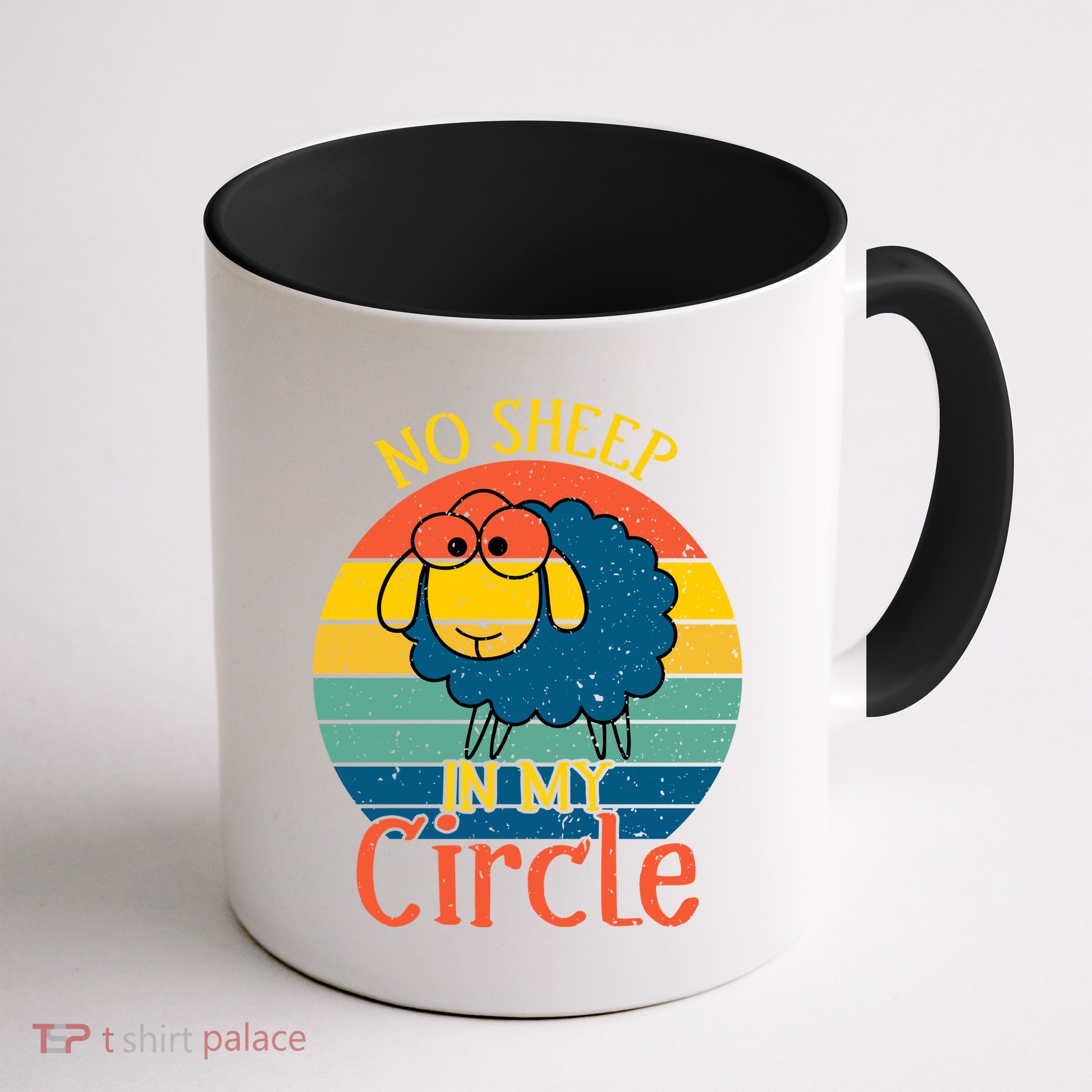No Sheep In My Circle Mug