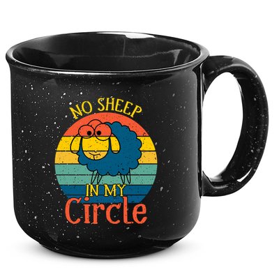 No Sheep In My Circle 15oz Campfire Ceramic Mug