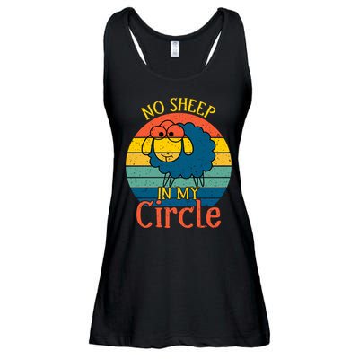 No Sheep In My Circle Ladies Essential Flowy Tank