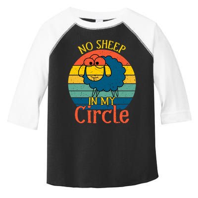 No Sheep In My Circle Toddler Fine Jersey T-Shirt