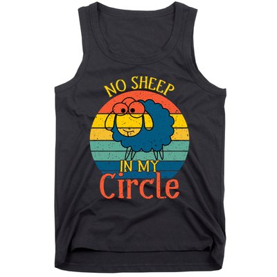 No Sheep In My Circle Tank Top