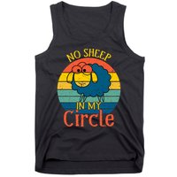 No Sheep In My Circle Tank Top