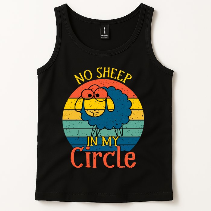 No Sheep In My Circle Tank Top