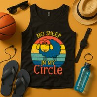 No Sheep In My Circle Tank Top