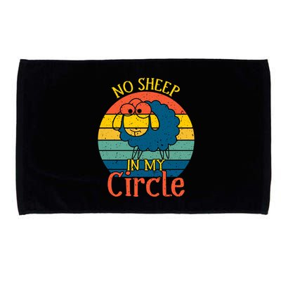 No Sheep In My Circle Microfiber Hand Towel