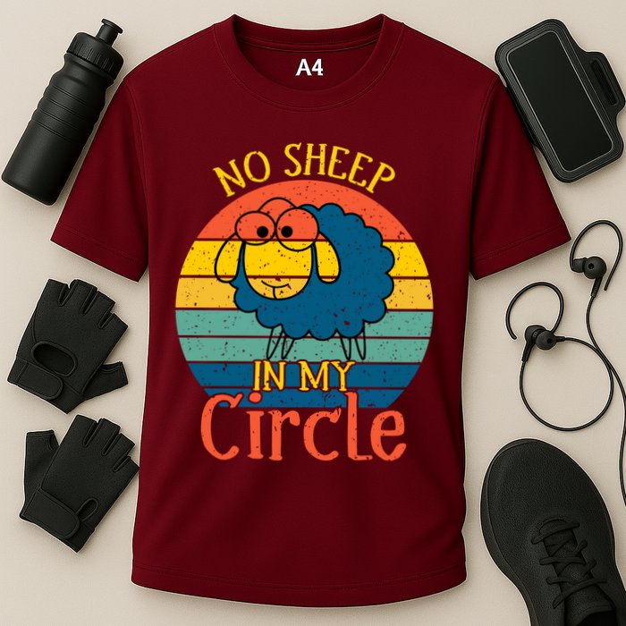 No Sheep In My Circle Performance Shirt