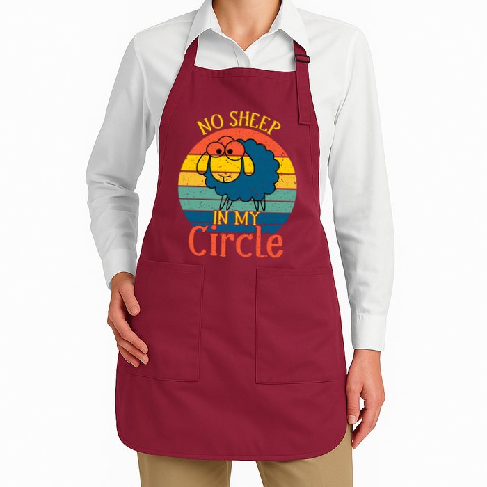 No Sheep In My Circle Apron