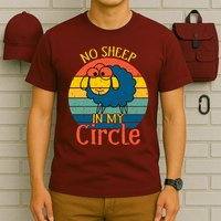 No Sheep In My Circle T-Shirt