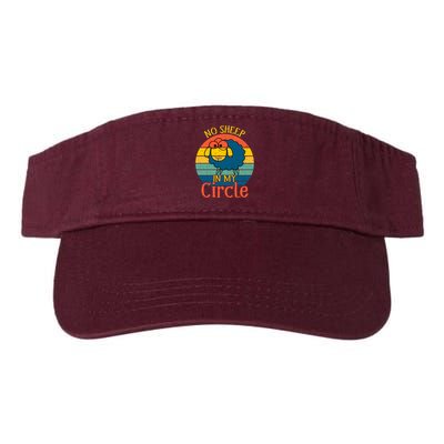 No Sheep In My Circle Valucap Bio-Washed Visor