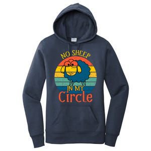 No Sheep In My Circle Women's Pullover Hoodie