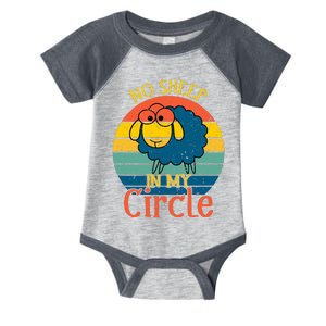 No Sheep In My Circle Infant Baby Jersey Bodysuit