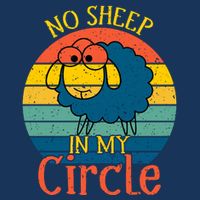 No Sheep In My Circle Infant Baby Jersey Bodysuit