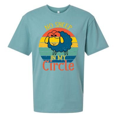 No Sheep In My Circle Sueded Cloud Jersey T-Shirt