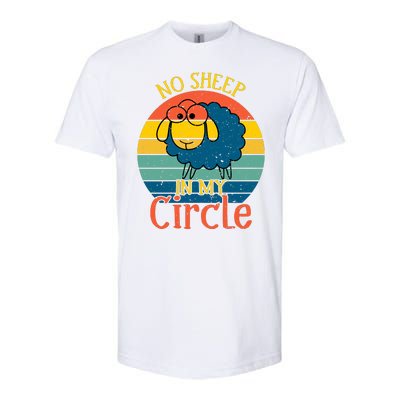 No Sheep In My Circle Softstyle® CVC T-Shirt