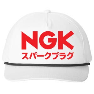 Ngk Sparkplugs Japan Snapback Five-Panel Rope Hat