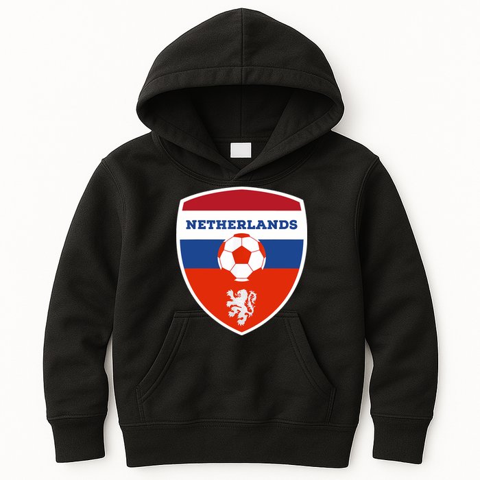 Netherlands Soccer Jersey Gift Netherlands Football Fans Kids Hoodie