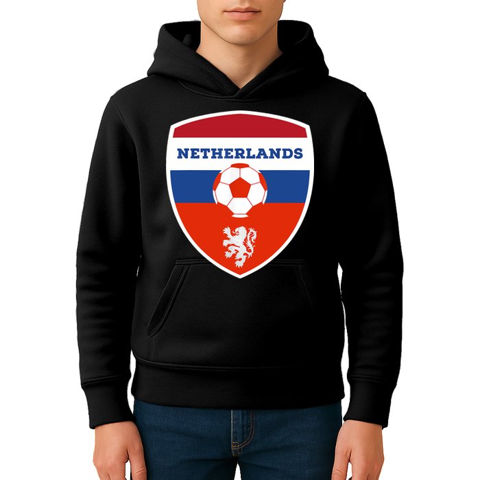 Netherlands Soccer Jersey Gift Netherlands Football Fans Kids Hoodie