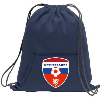 Netherlands Soccer Jersey Gift Netherlands Football Fans Sweatshirt Cinch Pack Bag