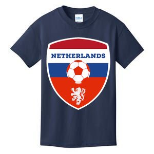 Netherlands Soccer Jersey Gift Netherlands Football Fans Kids T-Shirt