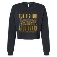 Nesta Sarah J Maas Acotar Cropped Pullover Crew