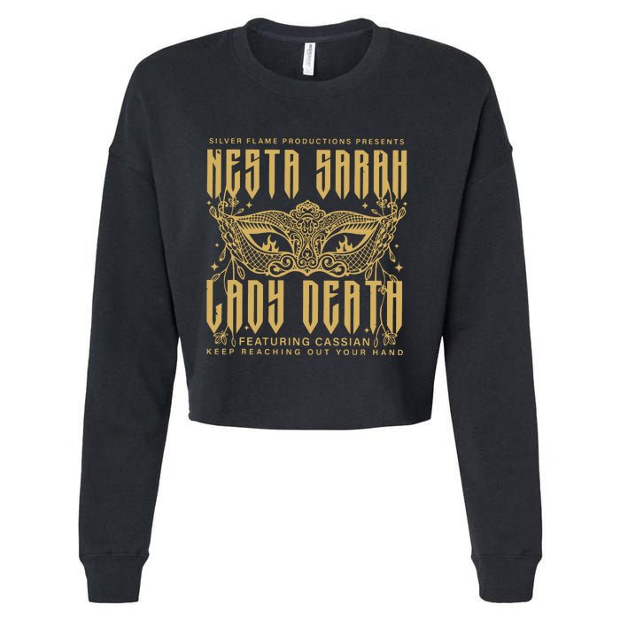 Nesta Sarah J Maas Acotar Cropped Pullover Crew