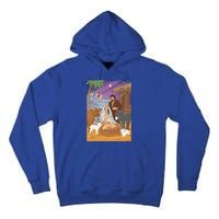 Nativity Scene Jesus Virgin Mary And Saint Joseph Gift Tall Hoodie