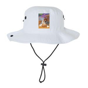 Nativity Scene Jesus Virgin Mary And Saint Joseph Gift Legacy Cool Fit Booney Bucket Hat